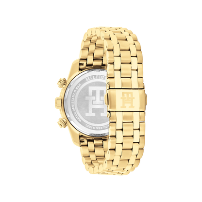 Reloj Análogo Deportivo Dorado de Hombre