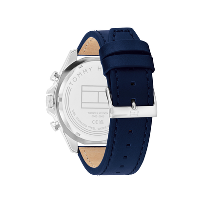 Reloj Análogo Casual Plateado de Hombre