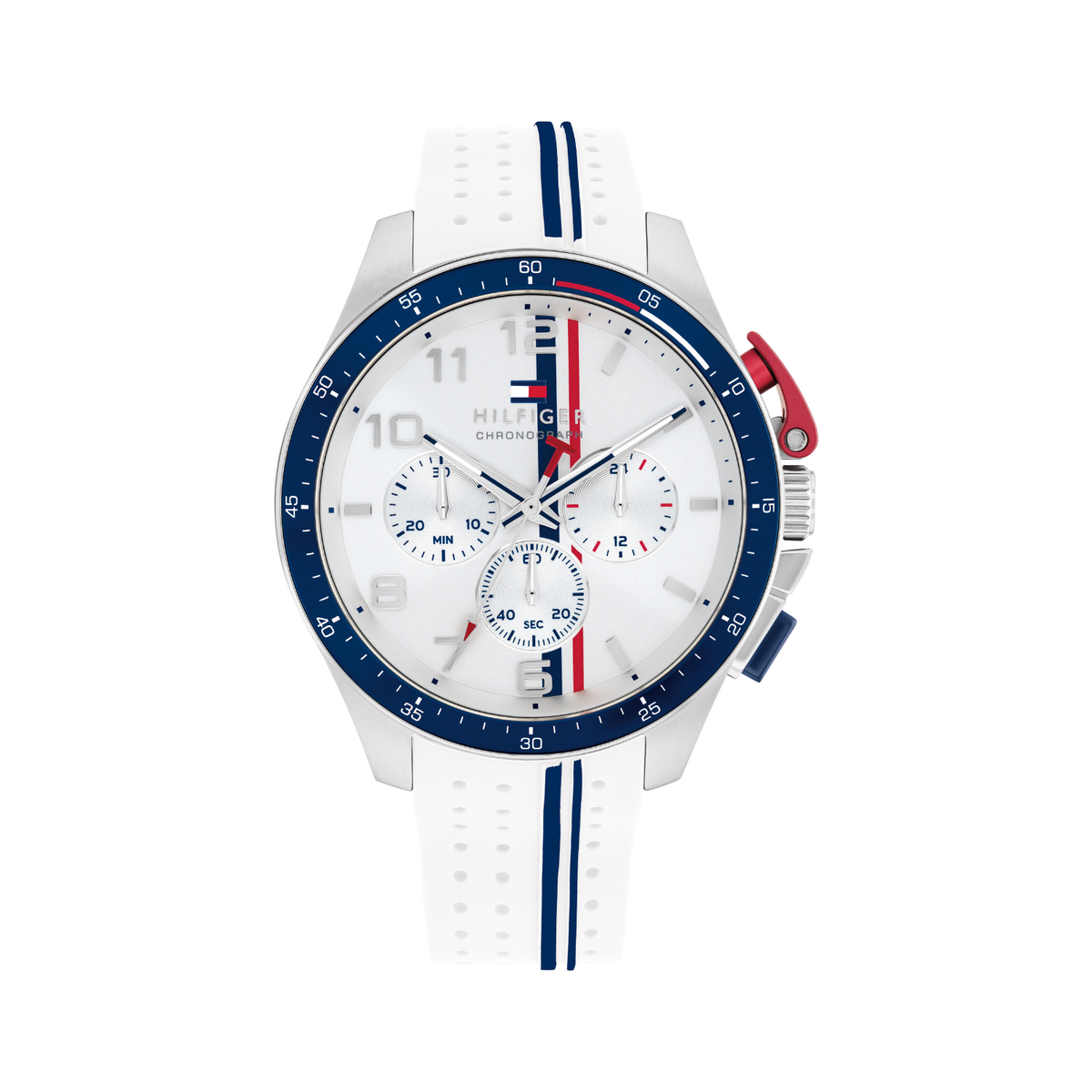Reloj Análogo Tommy Hilfiger Bank Cuarzo Blanco de Hombre