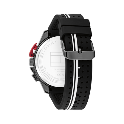 Reloj Análogo Deportivo Negro de Hombre