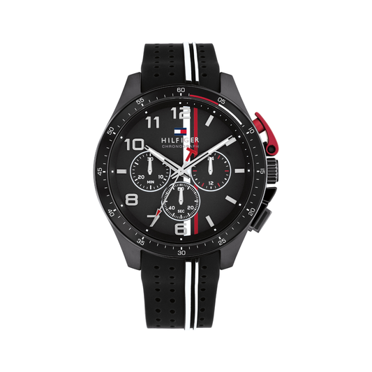 Reloj Análogo Deportivo Negro de Hombre