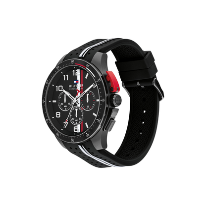 Reloj Análogo Deportivo Negro de Hombre