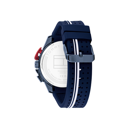 Reloj Análogo Deportivo Azul Oscuro de Hombre