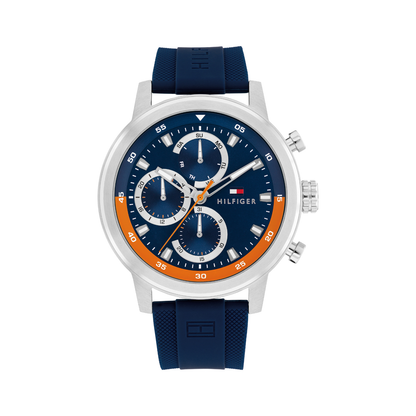 Reloj Análogo Tommy Hilfiger Rocky Cuarzo Azul Oscuro de Hombre