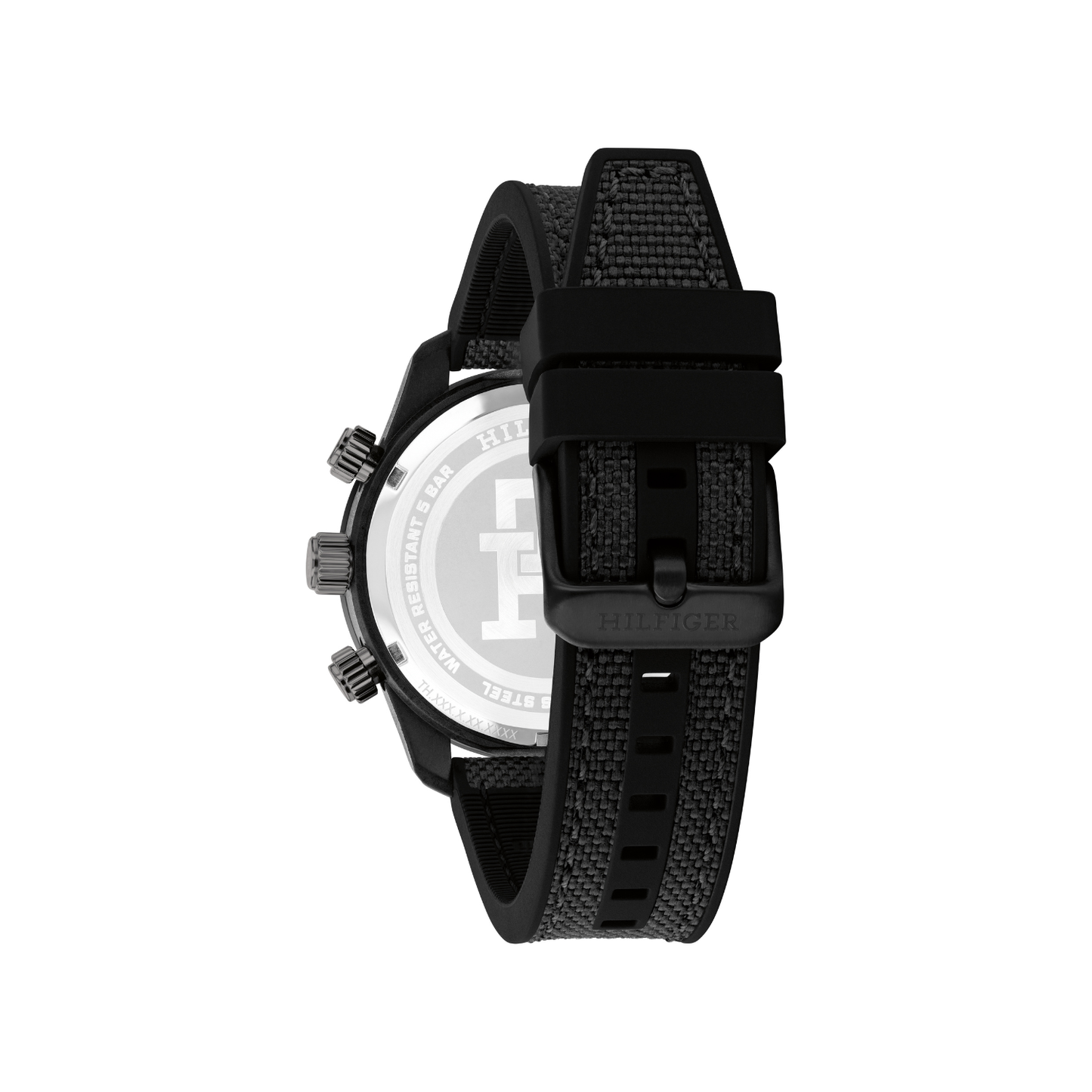 Reloj Análogo Deportivo Negro de Hombre