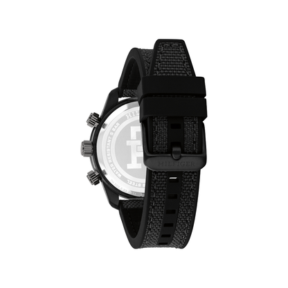 Reloj Análogo Deportivo Negro de Hombre