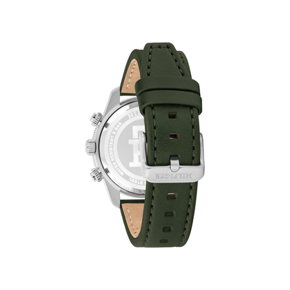 Reloj Análogo Deportivo Plateado de Hombre