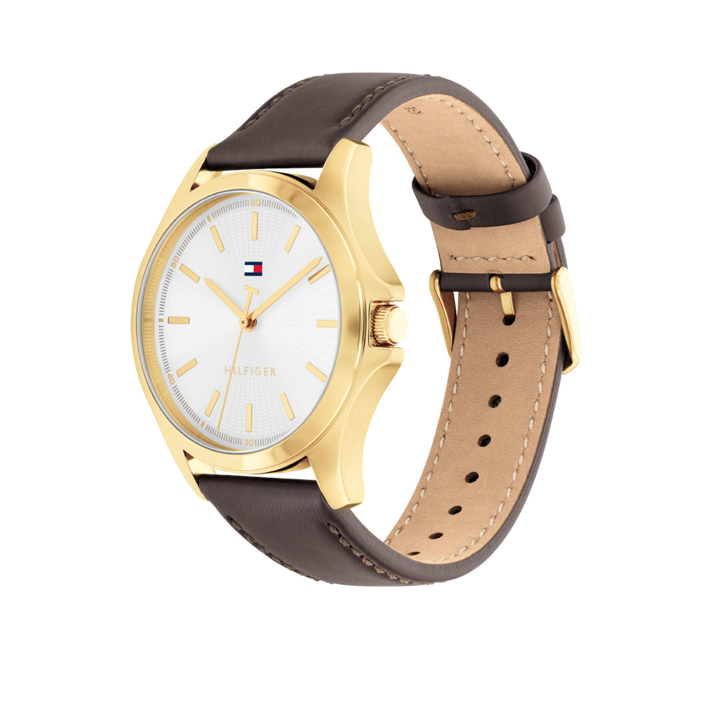 Reloj Análogo Casual Dorado de Hombre
