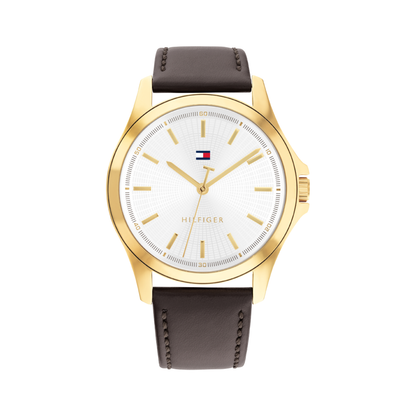 Reloj Análogo Casual Dorado de Hombre