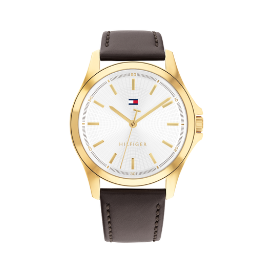 Reloj Análogo Casual Dorado de Hombre