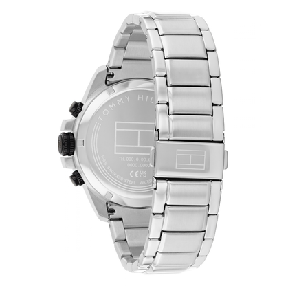 Reloj Análogo Tommy Hilfiger Jameson Cuarzo Azul, Negro y Plateado de Hombre