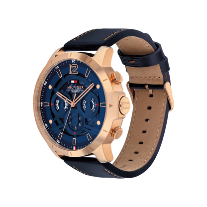Reloj Análogo Casual Oro Rosa de Hombre