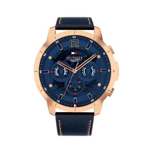 Reloj Análogo Casual Oro Rosa de Hombre
