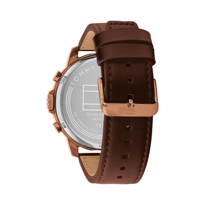 Reloj Análogo Casual Oro Rosa de Hombre