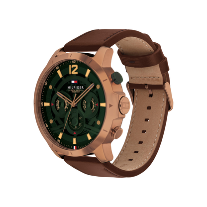 Reloj Análogo Casual Oro Rosa de Hombre