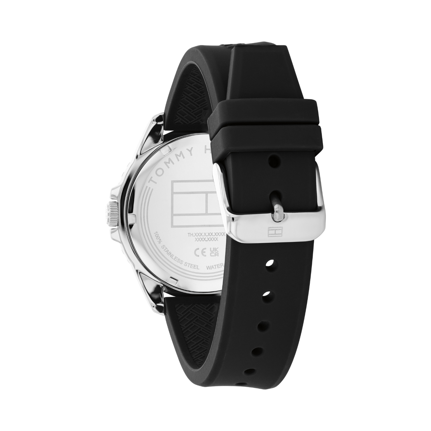 Reloj Análogo Deportivo Plateado de Hombre