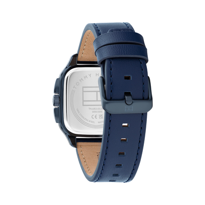Reloj Análogo Casual Azul Oscuro de Hombre