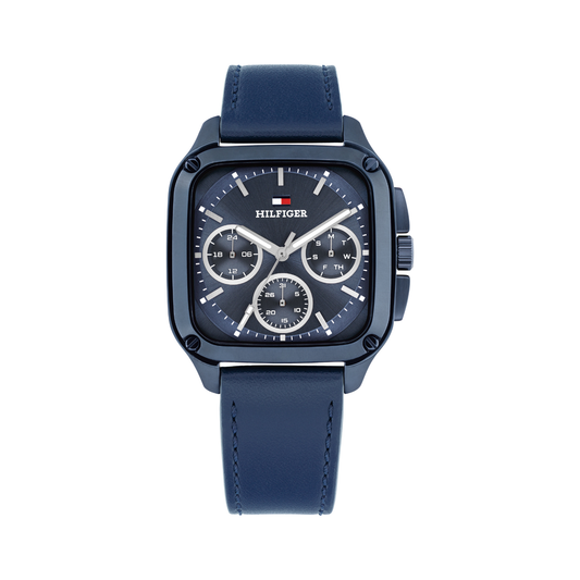 Reloj Análogo Casual Azul Oscuro de Hombre