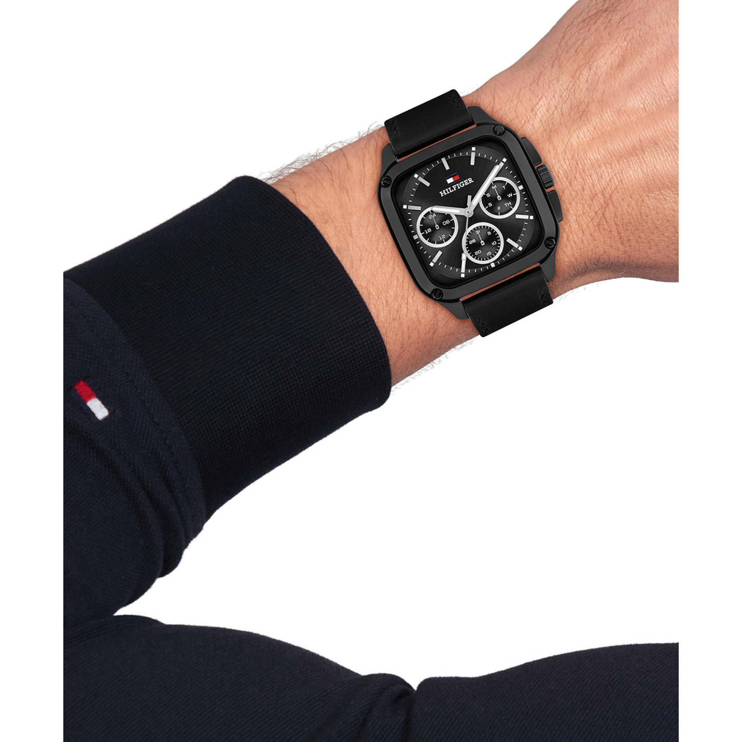 Reloj Análogo Casual Negro de Hombre