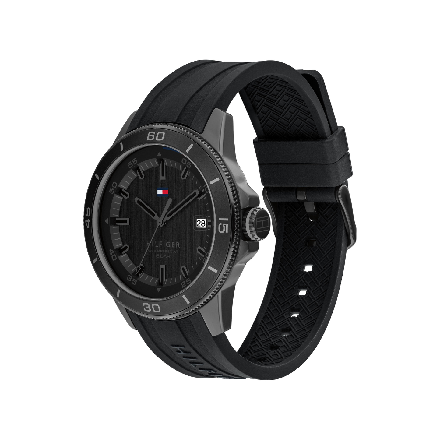Reloj Análogo Casual Negro de Hombre