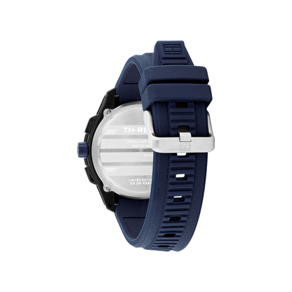 Reloj Análogo Deportivo Azul de Hombre