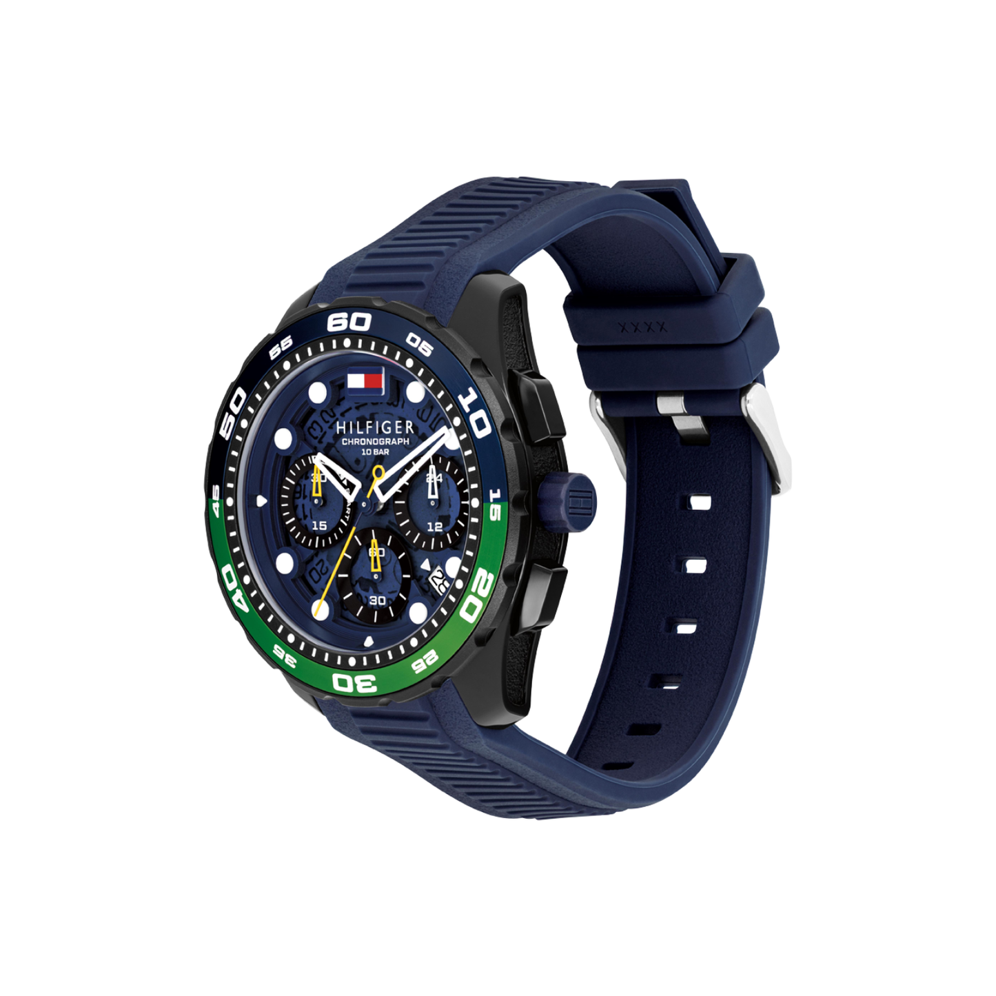 Reloj Análogo Deportivo Azul de Hombre
