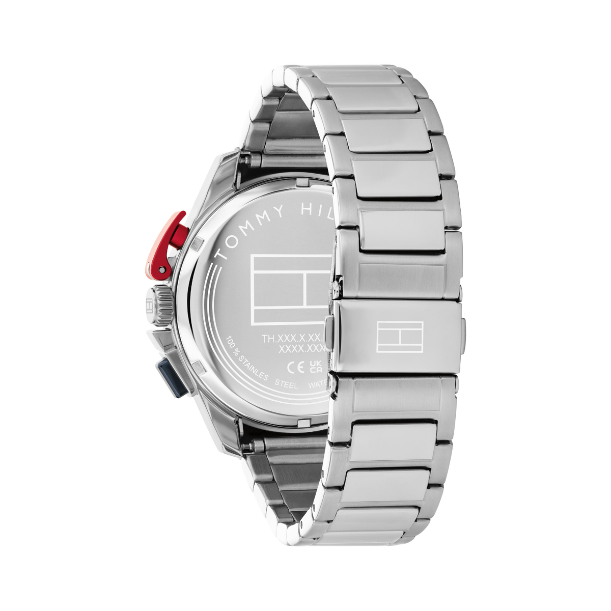 Reloj Análogo Deportivo Plateado de Hombre