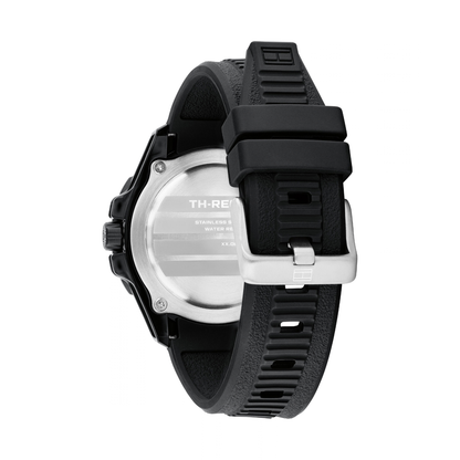 Reloj Análogo Tommy Hilfiger TH Regatta Cuarzo Negro de Hombre