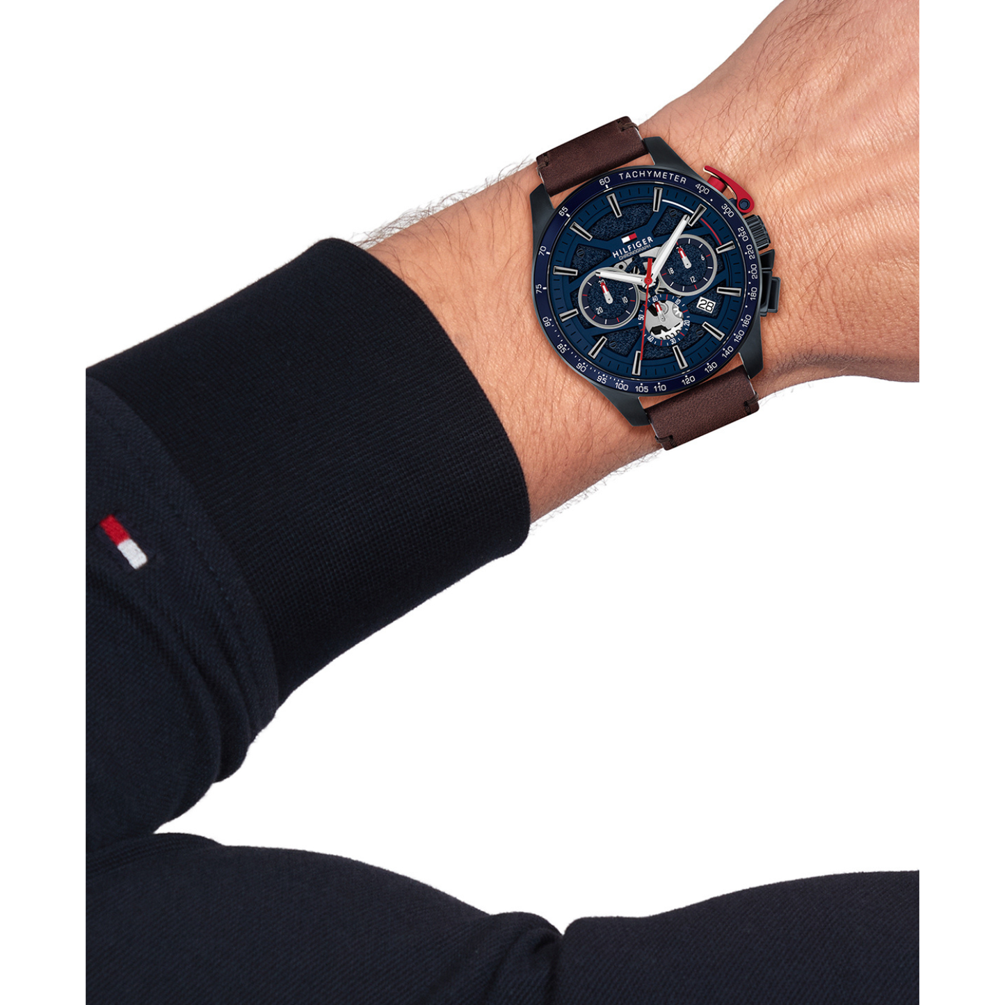 Reloj Análogo Casual Negro de Hombre
