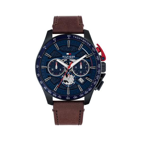 Reloj Análogo Casual Negro de Hombre
