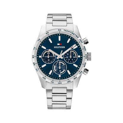 Reloj Análogo Tommy Hilfiger Hampton Cuarzo Azul de Hombre
