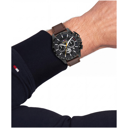 Reloj Análogo Banks Casual Negro de Hombre