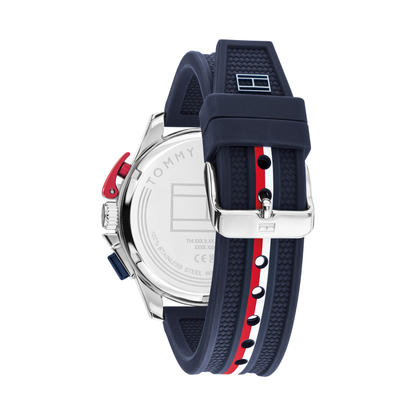 Reloj Análogo Banks Casual Plateado de Hombre