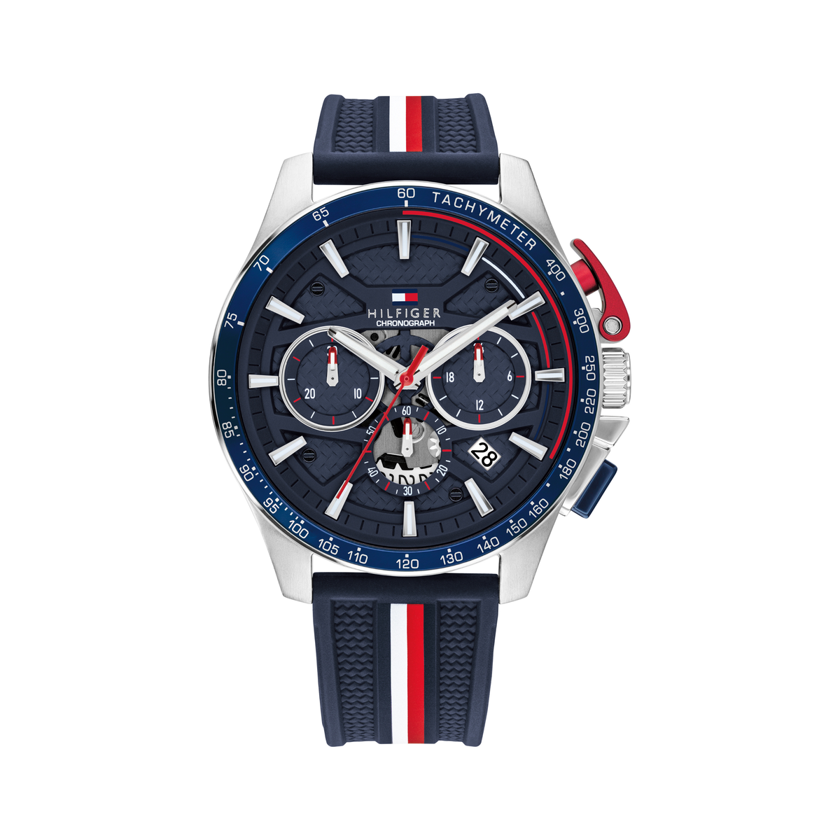 Reloj Análogo Banks Casual Plateado de Hombre
