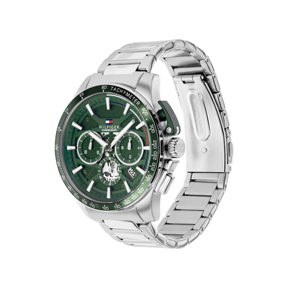 Reloj Análogo Banks Casual Verde de Hombre