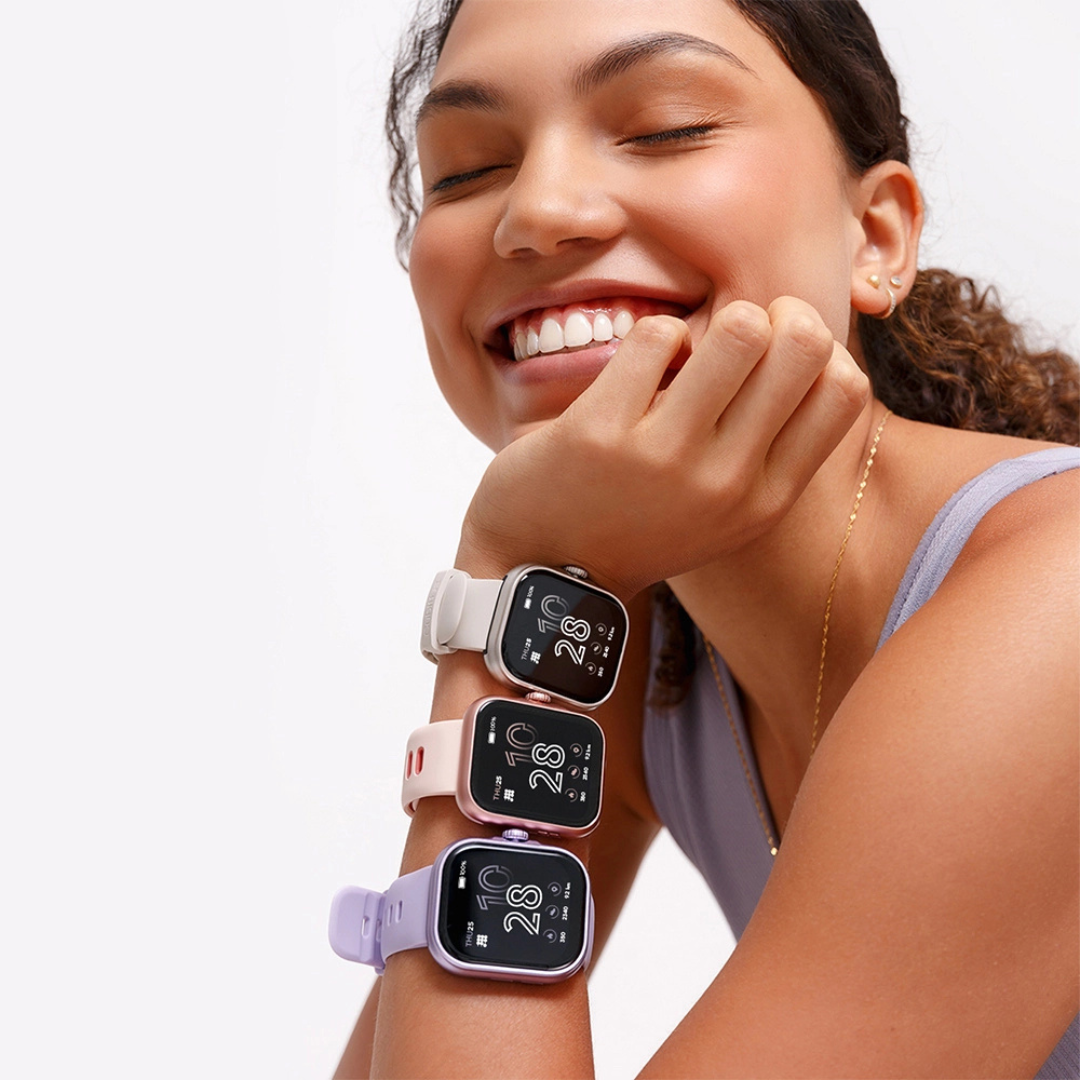 Reloj Digital Smartwatch Sport Lila de Mujer
