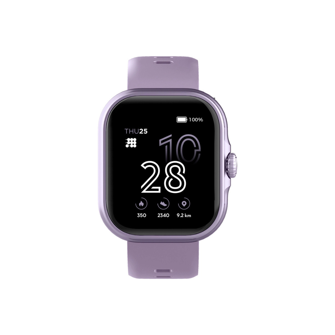 Reloj Digital Smartwatch Sport Lila de Mujer