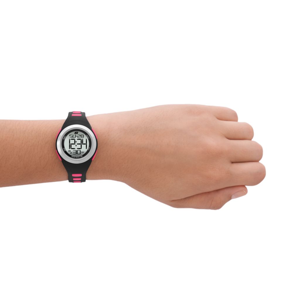 Reloj Digital Tennyson Juvenil Negro de Mujer