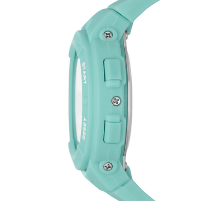 Reloj Digital Sport Turquesa de Mujer