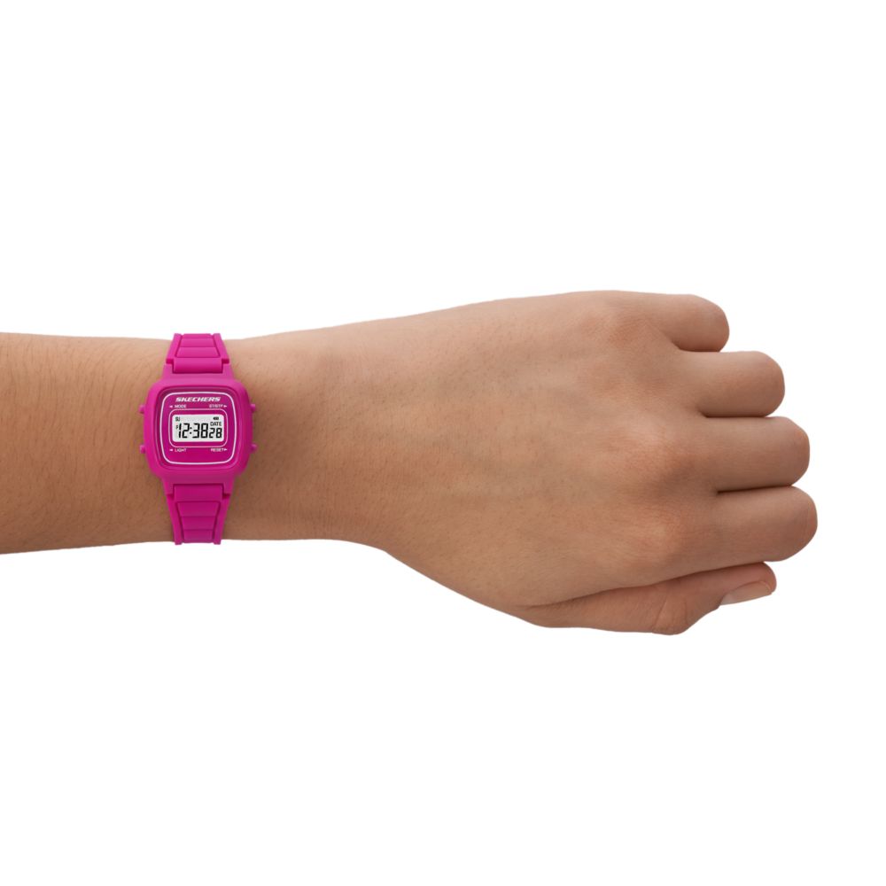 Reloj Digital Alta Juvenil Rosado de Mujer