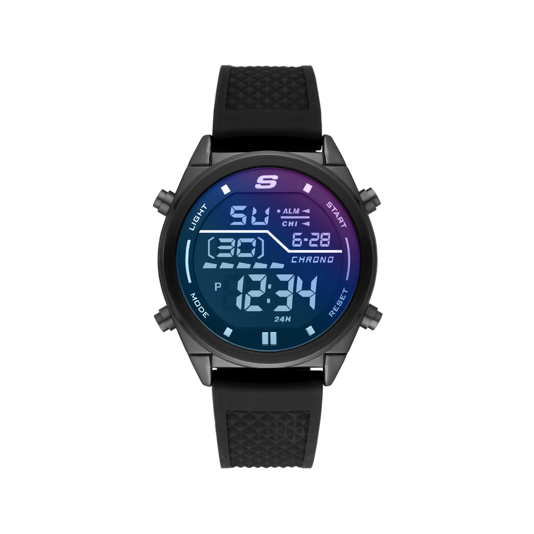 Reloj Digittal Casual Negro de Hombre