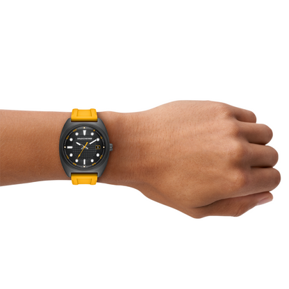 Reloj Análogo Casual Negro de Hombre
