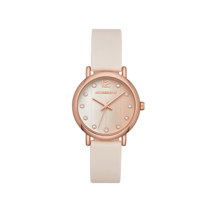 Reloj Análogo Casual Rosado de Mujer