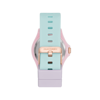 Reloj Análogo Casual Rosado de Mujer