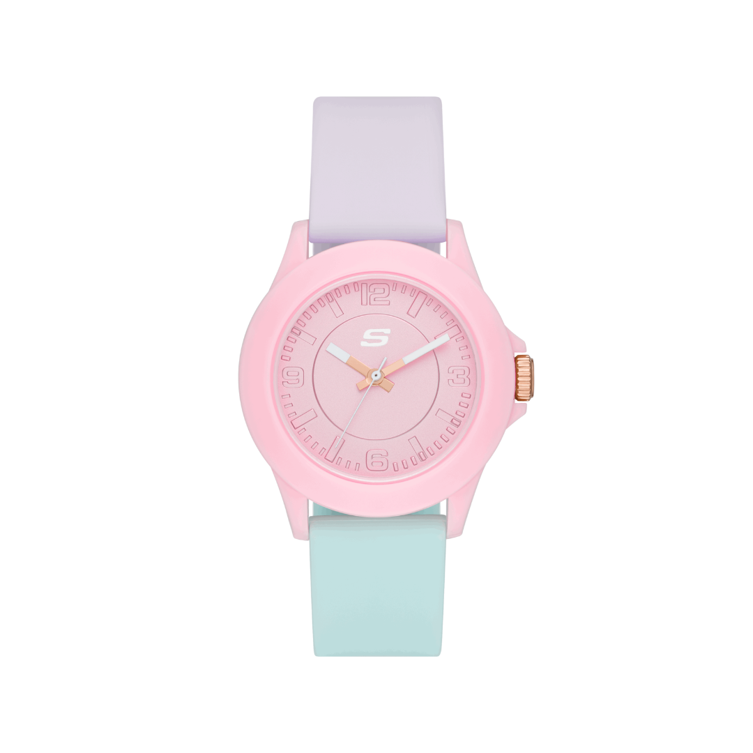 Reloj Análogo Casual Rosado de Mujer