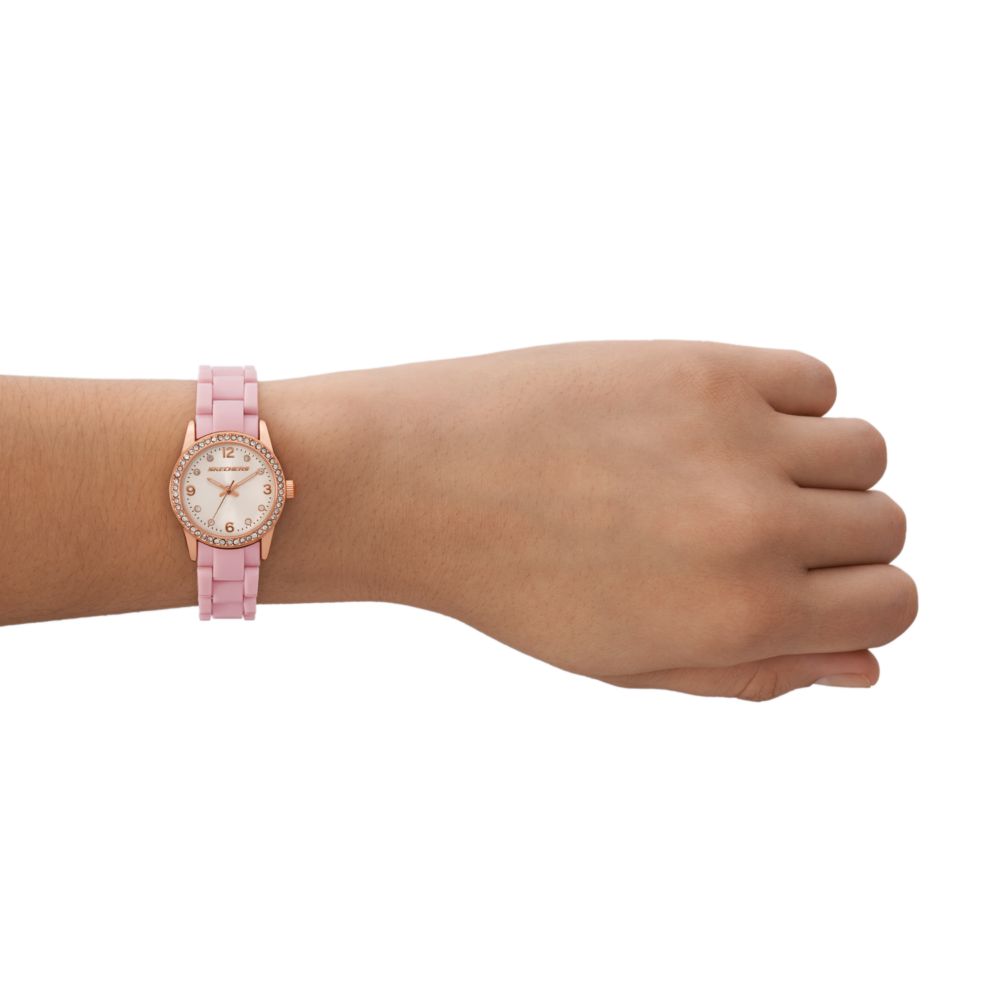 Reloj Análogo Palisades Casual Rosado de Mujer