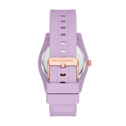 Reloj Análogo Evalyn Juvenil Morado de Mujer