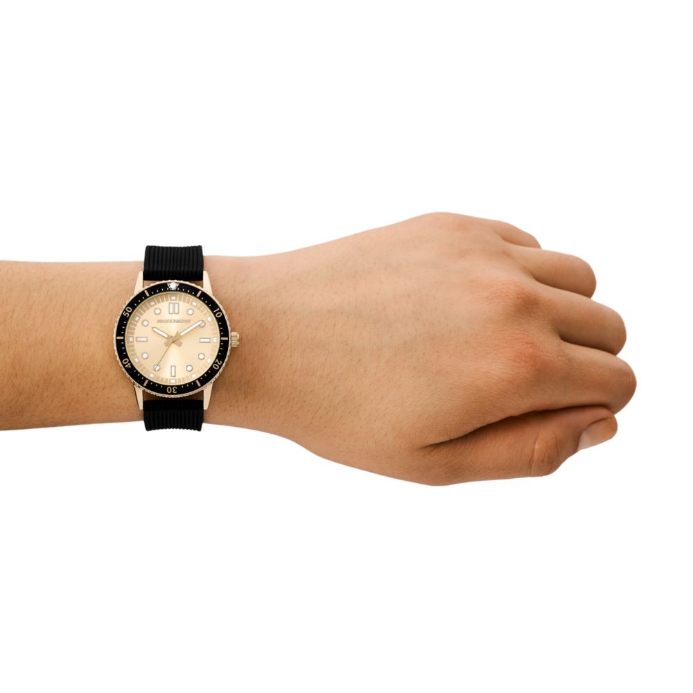 Reloj Análogo Carolwood Casual Dorado de Mujer