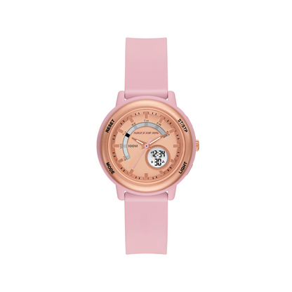 Reloj Análogo-Digital Sport Rosado de Mujer