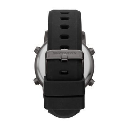 Reloj Digital Gunmetal Casual Negro de Hombre